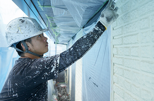 外壁塗装 屋根塗装のリフォーム 雨漏りなど防水工事なら三和ペイント 全国支店展開